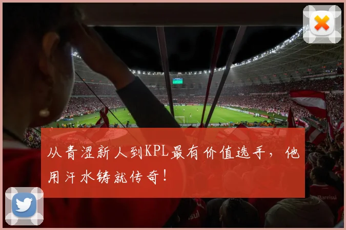 从青涩新人到KPL最有价值选手，他用汗水铸就传奇！